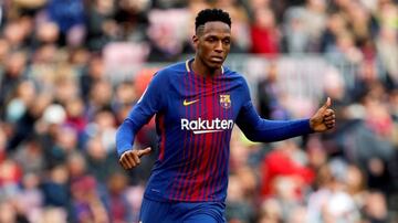 Yerry Mina, 23 años, llegó a Barcelona y ha sido en dos partidos de LaLiga titular ante Getafe y Celta de Vigo. También hace parte de la Selección Colombia.