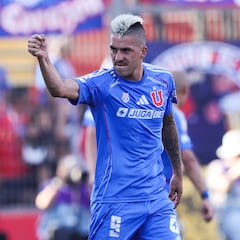 Llevaba cinco meses sin anotar y así se desahogó en la U: festejo pocas veces visto