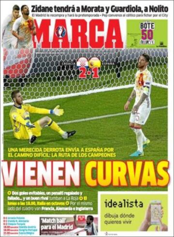 Portadas de la prensa mundial