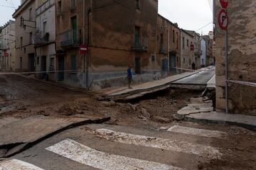 La DANA provoca inundaciones en Tarragona.