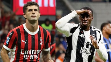 El USMNT acapara reflectores en el Milan - Juventus