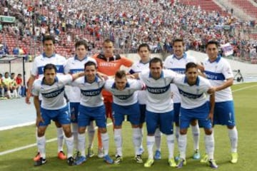 La UC salió con Toselli; Álvarez, Roco, Martínez, Parot; Cordero, Meneses, Mirosevic, Costa; Sosa y Castillo.