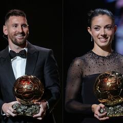 Lionel Messi y Aitana Bonmatí