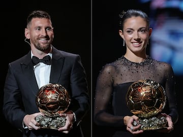 Lionel Messi won his 8th Ballon d'Or award on the night FC Barcelona's Spanish midfielder Aitana Bonmati won her first.