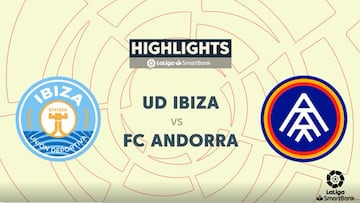 Resumen y gol del UD Ibiza vs. FC Andorra, jornada 17 de LaLiga SmartBank