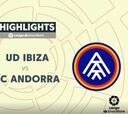 Resumen y gol del UD Ibiza vs. FC Andorra, jornada 17 de LaLiga SmartBank