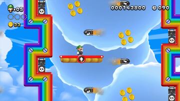 Captura de pantalla - New Super Mario Bros. U - Super Luigi U (WiiU)