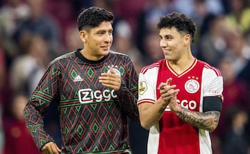 Edson y Jorge son el par de mexicanos que juegan en el Ajax.