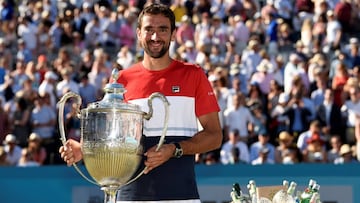 Cilic reina en Queen's ante un Djokovic que sigue en sequ¨ªa