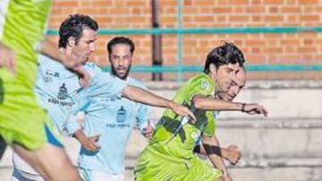<b>PREPARACIÓN. </b>El Getafe jugó ayer su primer partido de la pretemporada ante la Segoviana.