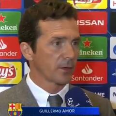 Amor, sobre el gesto de Coutinho: "No lo he visto. Jugó muy bien"