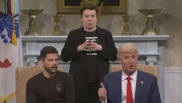 SNL unveils Mike Myers as Elon Musk in hilarious Trump-Zelensky clash parody