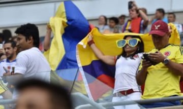 Color y belleza en la previa del duelo de Chile y los cafetaleros