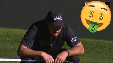 El golpe de los 9M de dólares: Mickelson, en la cara de Woods