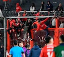 Independiente - U. de Chile, suspendido por incidentes violentos: Copa Sudamericana 2025