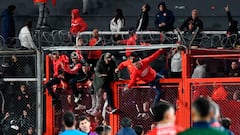 Independiente - U. de Chile, suspendido por incidentes violentos: Copa Sudamericana 2025