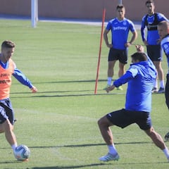 El medio centro, la línea más tocada del Leganés ante el Barça