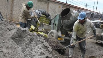 Obra de construcci&oacute;n en Bogot&aacute;