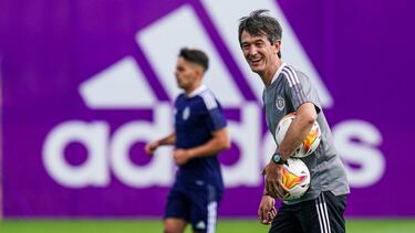 Pacheta, entrenador del Real Valladolid.
