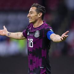 Andrés Guardado luce pletórico en Doha