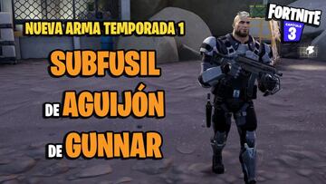 &iquest;C&oacute;mo conseguir el Subfusil Aguij&oacute;n de Gunnar en Fortnite?