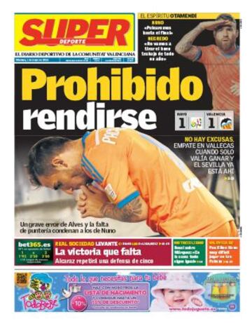 Portadas de la prensa deportiva