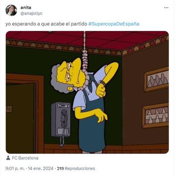 Los memes, sin piedad con la abultada derrota del Barcelona