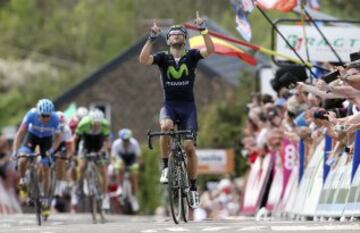 Alejandro Valverde suma otro récord en esta prueba. Pasaron 11 años desde su primera victoria en 2006 y su última victoria en Huy. En 2006, 2015 y 2017 también ganaría la Lieja-Bastoña Lieja, la última del tríptico de las Árdenas.