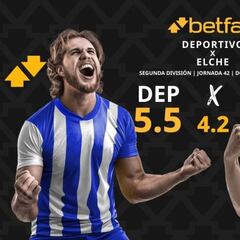 Deportivo de La Coruña vs. Elche CF: horario, dónde ver, pronósticos y clasificación