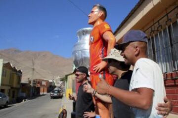 En Tocopilla homenajean a Alexis con una escultura