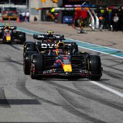 Verstappen, Leclerc y Hamilton salen a ganar el esprint