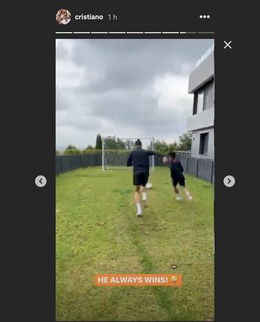 Cristiano y Georgina felicitan a su hijo mayor por sus 10 a?os... ?y atentos al regalo!