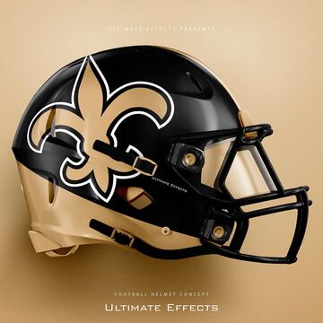 Los 32 cascos de la NFL al estilo de la nueva liga: AAF