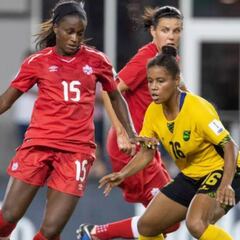 Canadá doblegó a Jamaica en su debut del Premundial Femenino