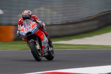 Que la Ducati es la clave de la ecuación de la máxima velocidad (al igual que un circuito adecuado) lo refrenda que sean varios los pilotos que alcanzan tales puntas al manillar de una moto de la marca. Pirro lo hizo en unos entrenamientos de 2018 en Mugello.