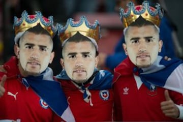 Las mejores imágenes de la particpación de Chile en la Copa América.