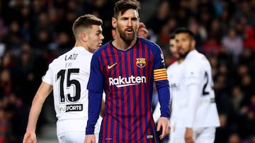 02/02/19 PARTIDO PRIMERA DIVISION
 BARCELONA - VALENCIA 
 MESSI