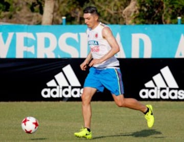 Primer entrenamiento de la Selección pensando en Bolivia