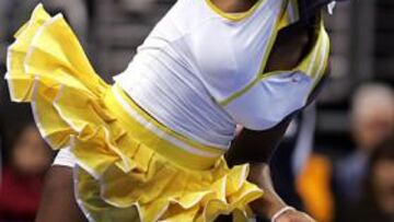 <b>LANZADA. </B>Serena Williams ha conseguido su segunda victoria en el Masters.