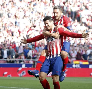 EL 24 de febrero de 2019, Morata anotó su primer gol con la elástica rojiblanco. Fue ante el Villarreal en el Metropolitano el tanto que inauguró el marcador, el partido acabaría 2-0.