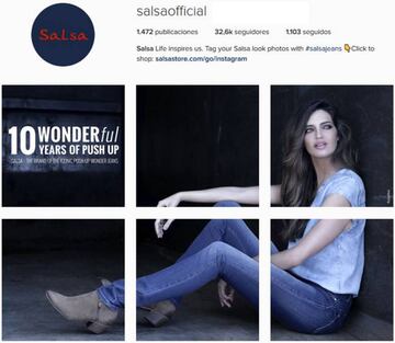 As&iacute; ha anunciado Salsa Jeans en su Instagram el fichaje de Sara Carbonero
