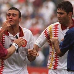 El codazo de Tassotti a Luis Enrique en el Mundial de 1994