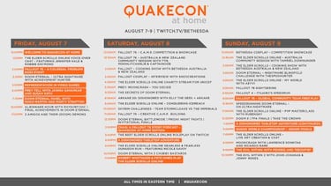QuakeCon at Home revela su programación: juegos, horario y actividades
