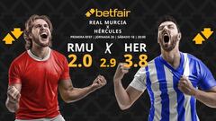 Real Murcia vs. Hércules: horario, TV, pronósticos, estadísticas y clasificación