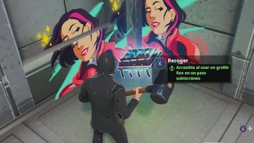 Fortnite Battle Royale: cómo conseguir el Fortbyte #22, accesible al usar un grafiti Rox en un paso subterráneo
