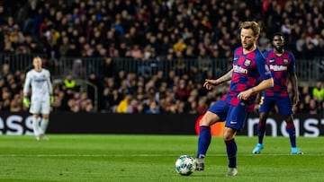 Rakitic, en el partido ante el Atl&eacute;tico.