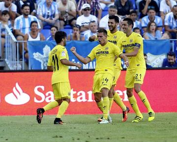 Jaume Costa, goleador en el Villarreal.