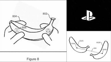 PlayStation patenta una banana como mando de control; Sony explica la idea