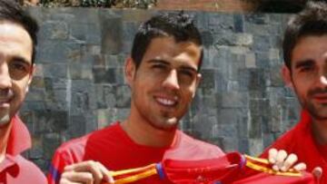 Los atléticos ya posan en Colombia con La Roja