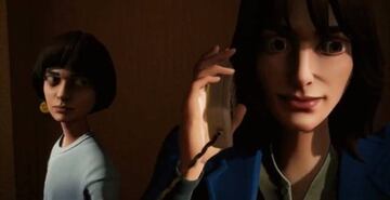 Captura de una versi車n en desarollo del juego de Stranger Things de Telltale Games